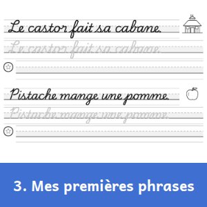 Aperçu 3 du livre Mon cahier d'écriture